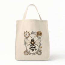 Drobe steampunk bi tote bag