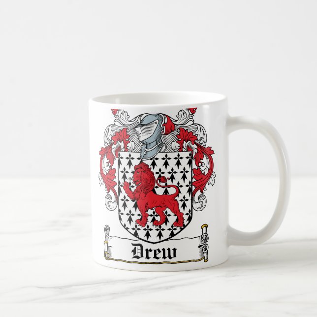 Drog familjvapenskölden kaffemugg (Höger)