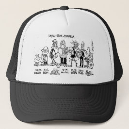 Drog - fri hatt truckerkeps