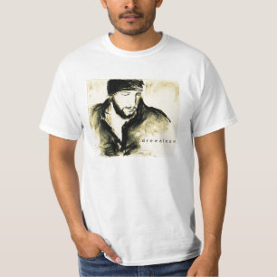 Drog täcker skjortan t shirt