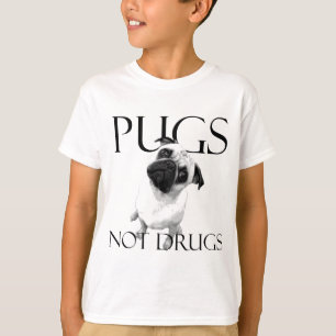 Droger för mops inte tee shirt