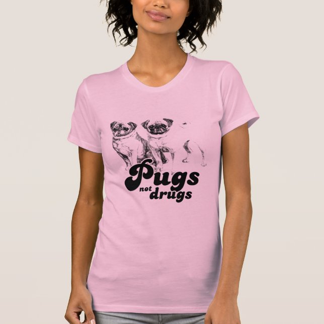 DROGT-tröja för MOPS INTE T-shirt (Framsida)