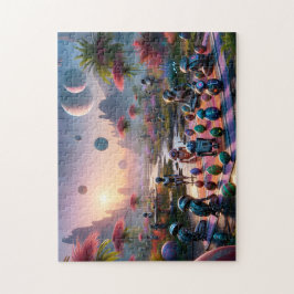 Droid Easter Celebration Sci-Fi for Space Lovers Pussel