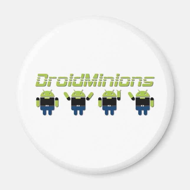 Droid Minions Magnet (Framsidan)