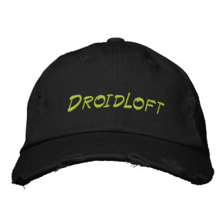 DroidLoft-avtrycksgräns Broderad Keps