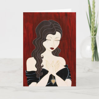 Dröm av dig hälsningkort vid Chanel Helgkort