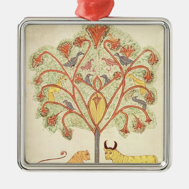 Dröm av Nebuchadnezzar från 'bibeln Julgransprydnad Metall (Framsidan)