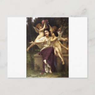 Dröm av våren av William-Adolphe Bouguereau Vykort