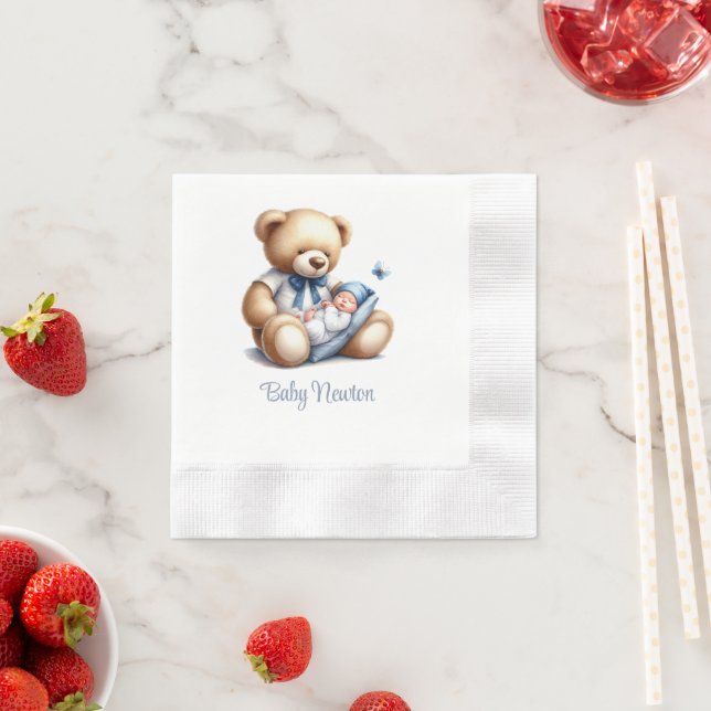 Dröm Baby Björn Pojke Pappersservett (Insitu)