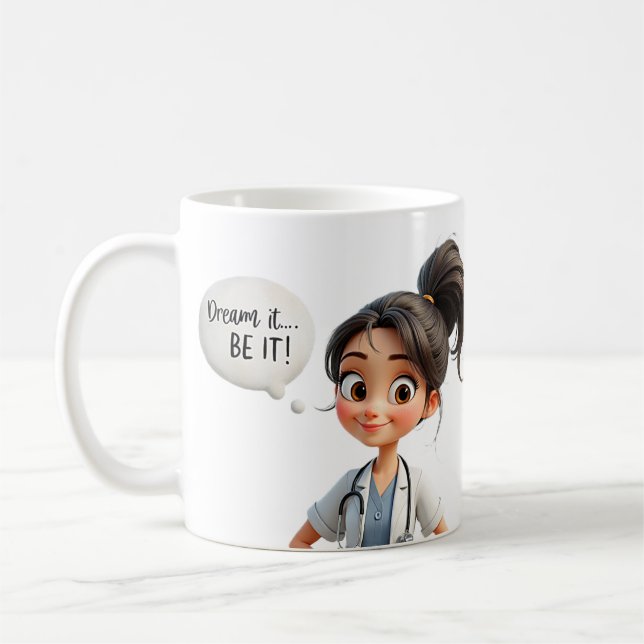 dröm det, bli det! kaffemugg (Vänster)