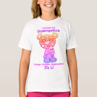 Dröm- eftersläckaregymnastiki-Skri utslagsplats T Shirt