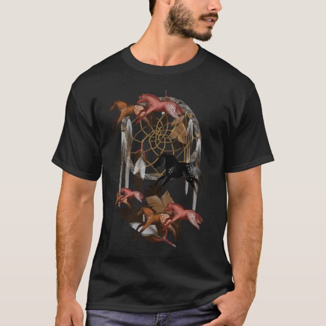 Dröm- hästT-tröja T-shirt (Framsida)