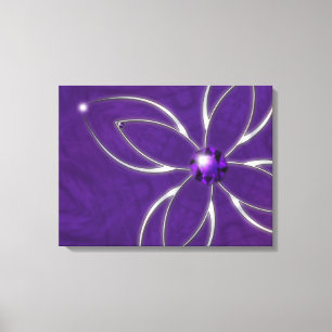 Dröm i Amethyst kanvastryck