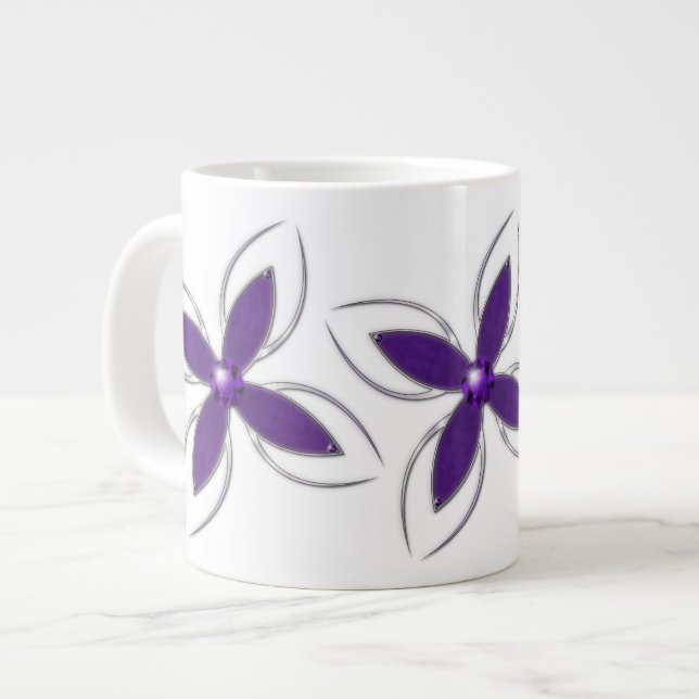 Dröm i ametist specialmugg jumbo mugg (Framsida vänster)