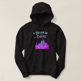 Dröm i kaos – Surrealistisk stadslandskap Hoodie
