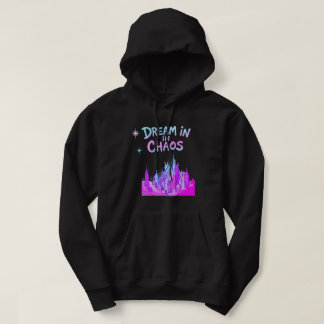 Dröm i kaos – Surrealistisk stadslandskap Hoodie