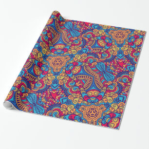 Dröm- Kaleidoscope för indier Presentpapper