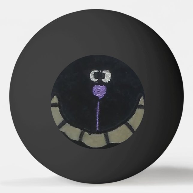 Dröm- katt för dåliga pingisboll (Framsidan)