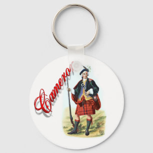 Dröm Keychain för klanCameron skott Nyckelring
