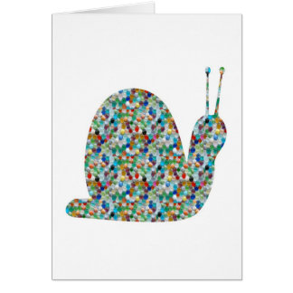 Dröm- konst: SNIGEL Hälsningskort