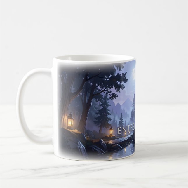 🏰 Dröm om det Magiska Slottet Mugg (Vänster)