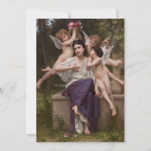 Dröm om vår, Rêve de Printemps av Bouguereau