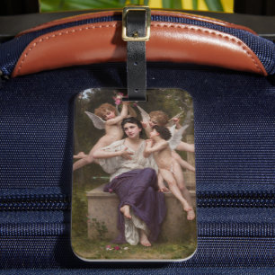 Dröm om vår, Rêve de Printemps av Bouguereau Bagagebricka