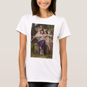Dröm om vår, Rêve de Printemps av Bouguereau T Shirt
