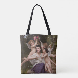 Dröm om vår, Rêve de Printemps av Bouguereau Tygkasse