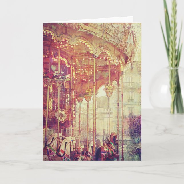 Dröm- ritt kort (Framsida)