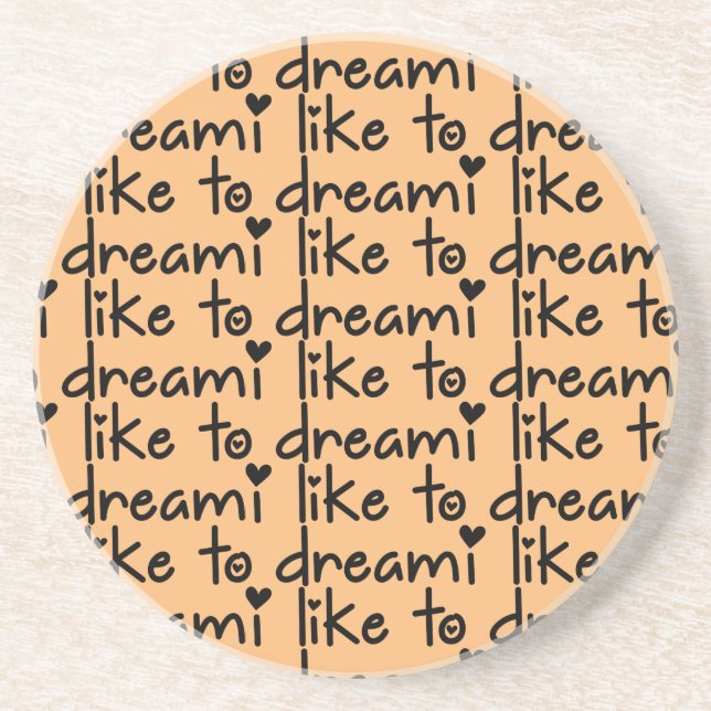 Dröm Sandstens Dryck Underlägg (Framsidan)