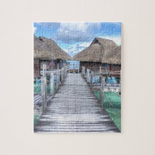 Dröm- semesterBora Bora Overwater bungalower Pussel