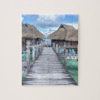 Dröm- semesterBora Bora Overwater bungalower Pussel