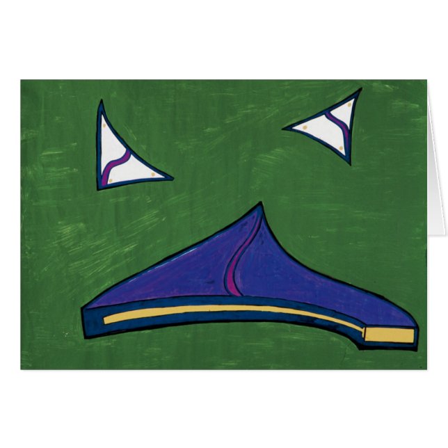 Dröm- serie: Ufos Hälsningskort (Framsidan Horizontal)