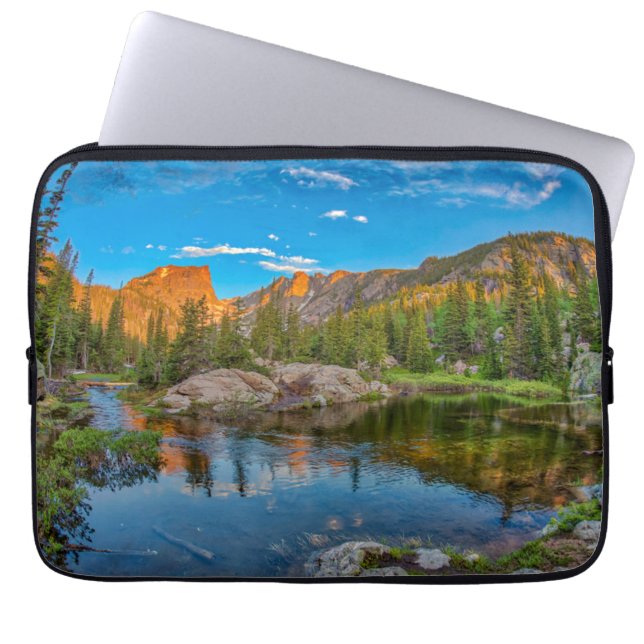 Dröm sjö landskap laptop fodral (Framsidan)
