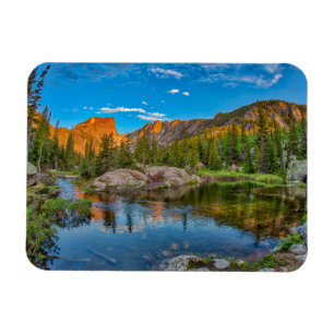 Dröm sjö landskap magnet