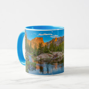 Dröm sjö landskap mugg