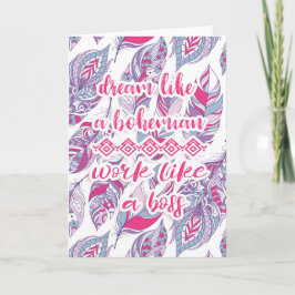 Dröm som ett bohemskt verk som Chef Kort