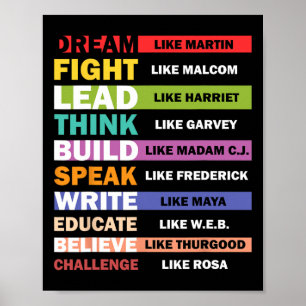 Dröm som Martin Led som Harriet Svart historia Poster
