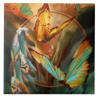 Dröm- stoppare - anden av fjärilskonsten belägger kakelplatta
