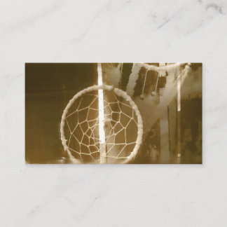 Dröm- stoppare, Dreamcatcher visitkortar Visitkort