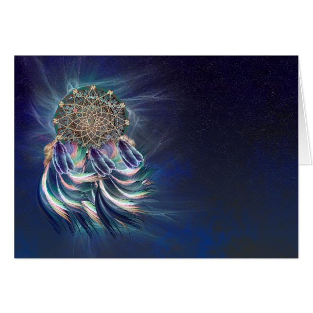 Dröm- stopparekort hälsningskort (Framsidan Horizontal)