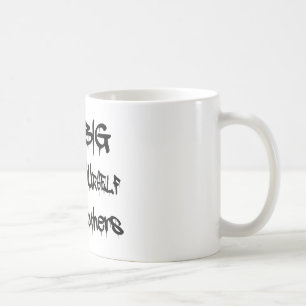 Dröm- stora skapar sig Yourself inspirerar andra Kaffemugg
