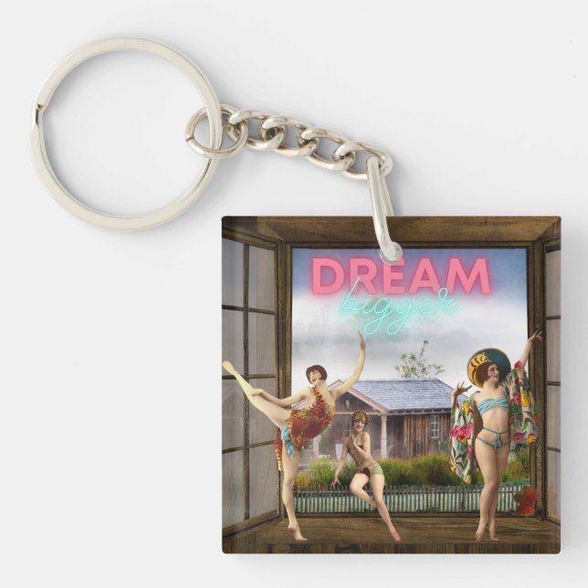 Dröm Större Förändrad Konst Vintage Dansare  (Framsidan)