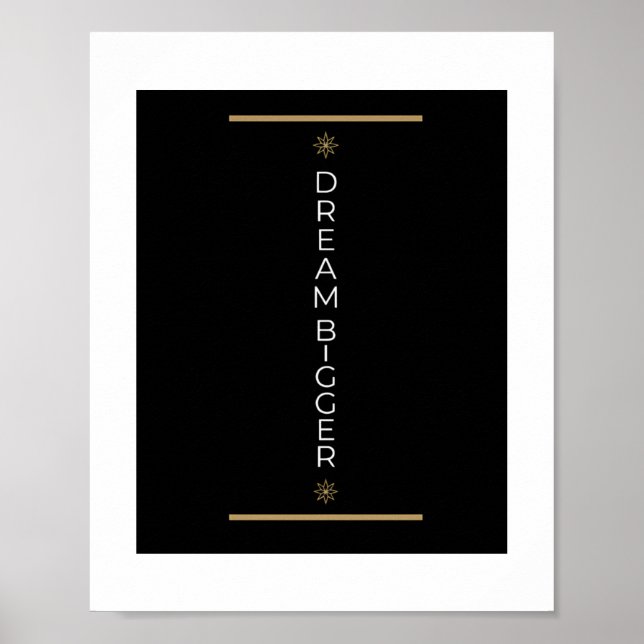 Dröm Större Poster (Framsidan)