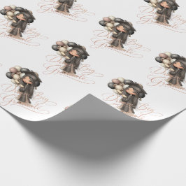 Dröm stort examen – Whimsical Girl  Presentpapper