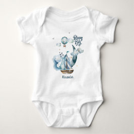 Dröm stort Fartyg i havet Anpassningsbar T Shirt