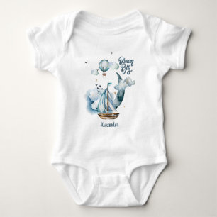 Dröm stort Fartyg i havet Anpassningsbar T Shirt