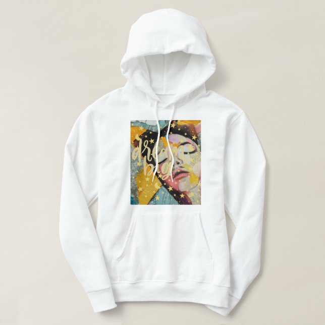 Dröm Stort Hoodie (Design framsida)
