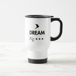 Dröm Stort Inspirerande Kaffemugge | Motiverande Resemugg